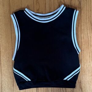 Ethereal Cropped Sweater Tank - Size XS